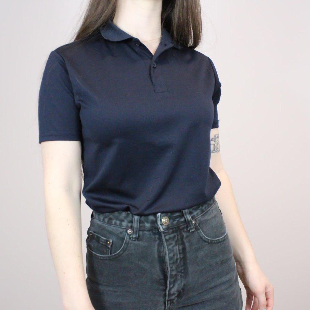 *Chaps Youth Navy Polo Golf T Shirt